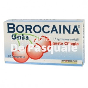 Borocaina Gola*20past1,5mg Cil