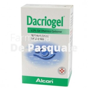Dacriogel*gel 30f 0,5ml 0,3%
